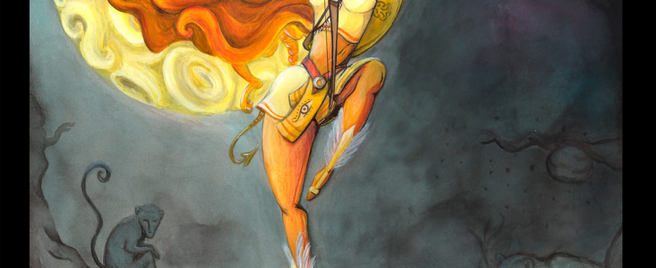 Amazone, par Caroline Dewaele - cAro