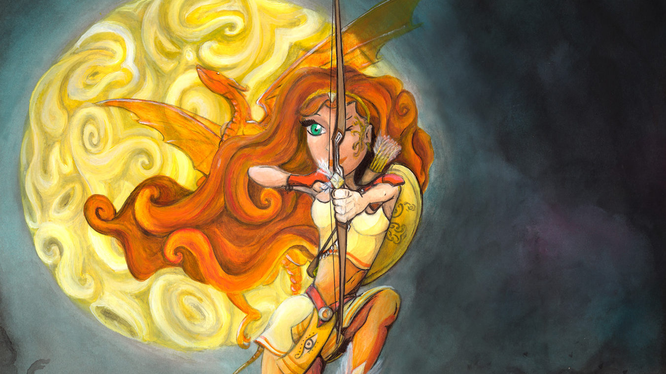 Amazone par Caroline Dewaele, cAro - Le Bulbe à Plumes