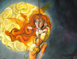 Amazone par Caroline Dewaele, cAro - Le Bulbe à Plumes