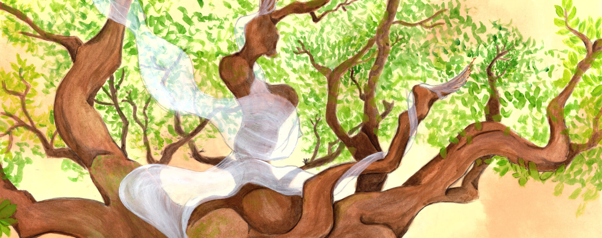 "La Concentration du Chêne" par cAro (Caroline Dewaele) - 2026 - Le Bulbe à Plumes