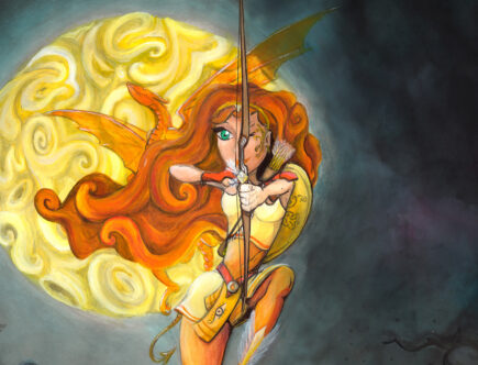 Amazone par Caroline Dewaele, cAro - Le Bulbe à Plumes