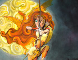 Amazone par Caroline Dewaele, cAro - Le Bulbe à Plumes