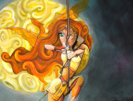 Amazone par Caroline Dewaele, cAro - Le Bulbe à Plumes