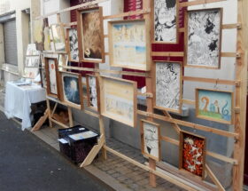 Exposition Billom 2024 - Caroline Dewaele cAro Le Bulbe à Plumes